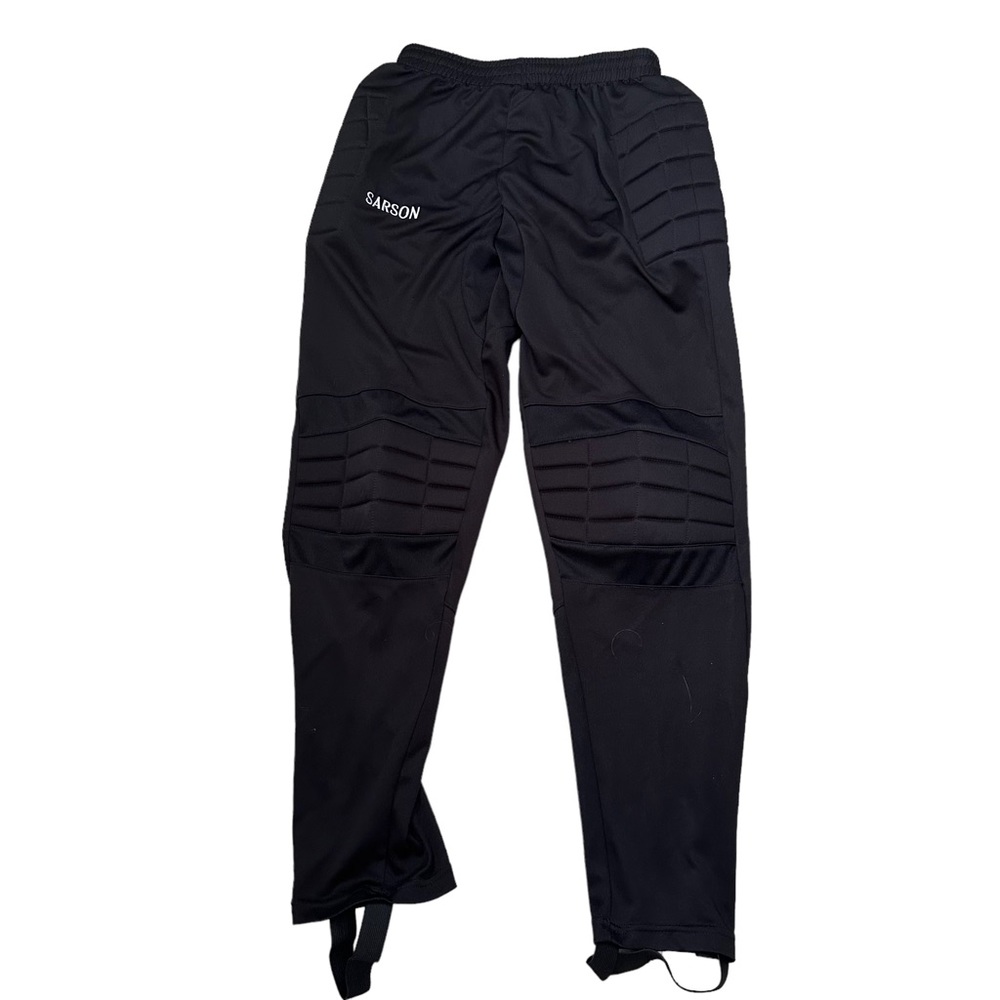 Sarson Sports USA Goalie Pants Sz M Padded Hips and Knees Stirrups